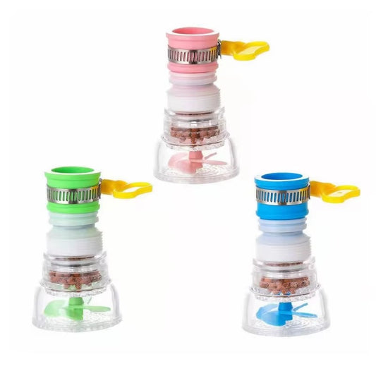 ROBINET ROTATIF A 360° AVEC FILTRE ECONOMISEUR D'EAU